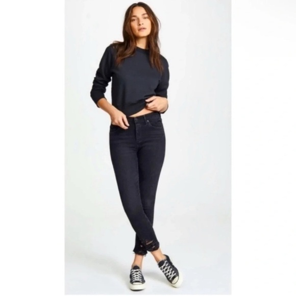 Agolde Denim - AGOLDE Sophie High Rise Distressed Skinny Jeans Size 30